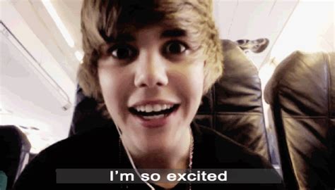 Justin Bieber Excited Gifs Wifflegif Hot Sex Picture Hot Sex Picture