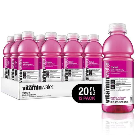 Vitamin Water Focus 12 X 20 Oz Koshco Superstore