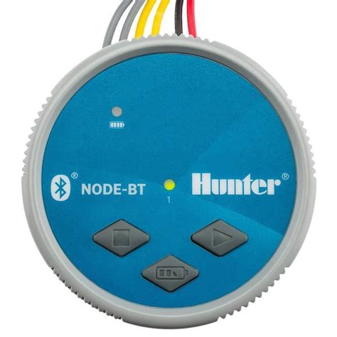 Hunter Industries Single Zone Outdoor Irrigation Controller Node Bt 100