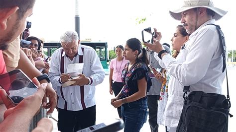 La Jornada Maya Quintana Roo Ana Ramírez AMLO anuncia que el