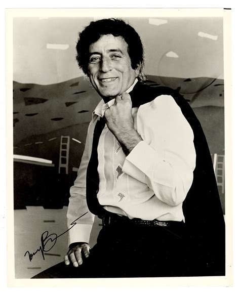 Lot Detail Tony Bennett Signed Photograph