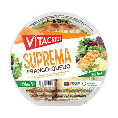 Mercad O Pingo Doce Salada Queijo E Frango Suprema Vitacress