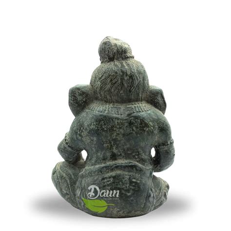 Baby Ganesha Stone Statue Daun Gift