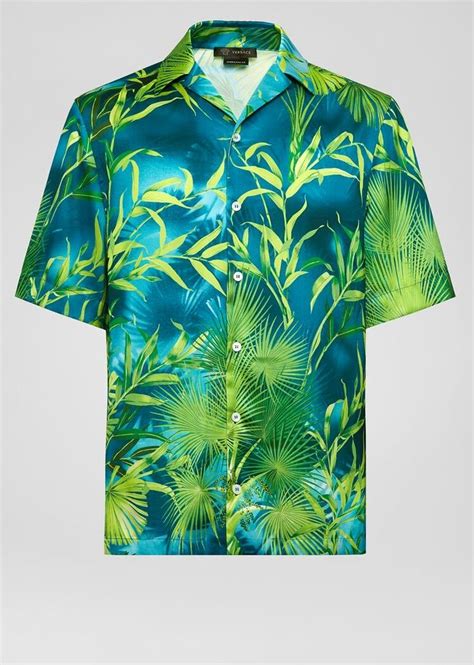 Versace Jungle Print Shirt For Men Us Online Store In 2020 Printed