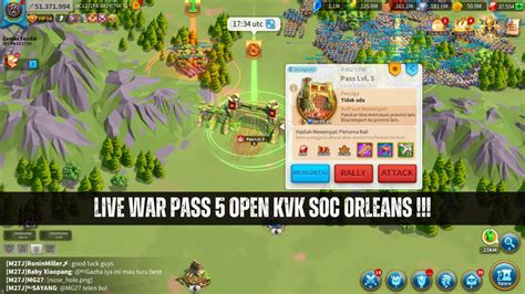 War Pass Kvk Orleans Kepukul Muncur Chuakss Youtube