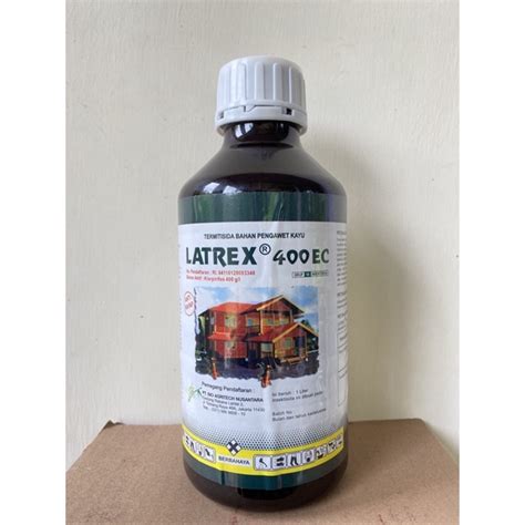 Jual Obat Pembasmi Rayap Latrex 400 EC Anti Rayap Kayu Rumah Dan