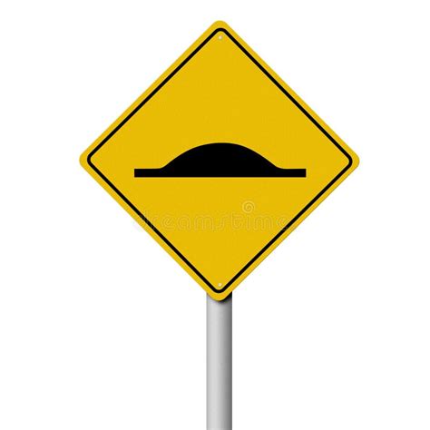 Speed Bump Traffic Sign Stock Illustrations 495 Speed Bump Traffic Sign Stock Illustrations