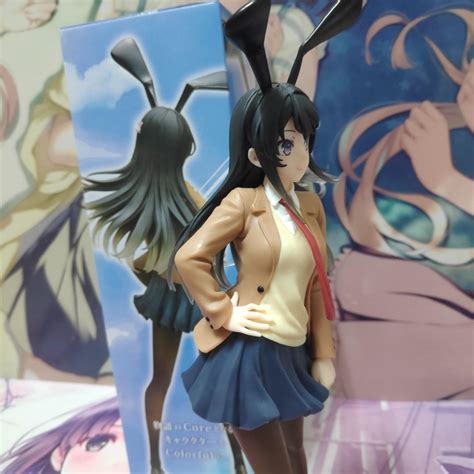 Taito Coreful Figure Sakurajima Mai Uniform Bunny Version Figure Rascal Does Not Dream Of Bunny