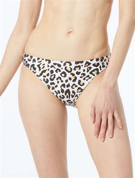 Michael Michael Kors Classic Bikini Bottom Shimmer Cheetah Tyr Sport