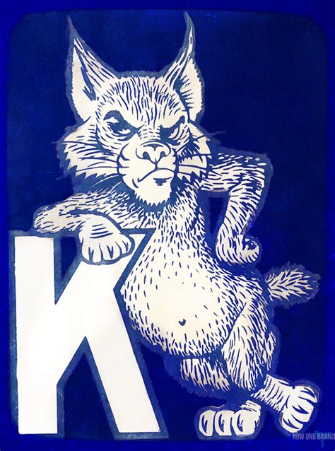 Vintage Kentucky Wildcat Art - Row One Brand