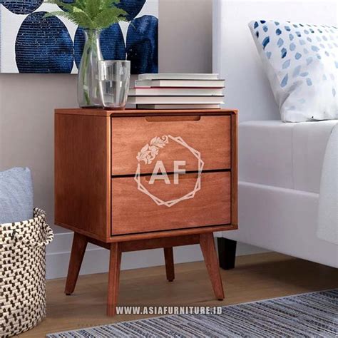 Meja Nakas Retro Minimalis Jati Asia Furniture Id