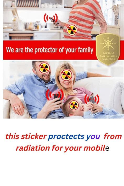 Anti Radiation Sticker