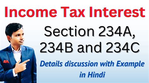 Income Tax Interest Section 234a 234b And 234c पूरी जानकारी