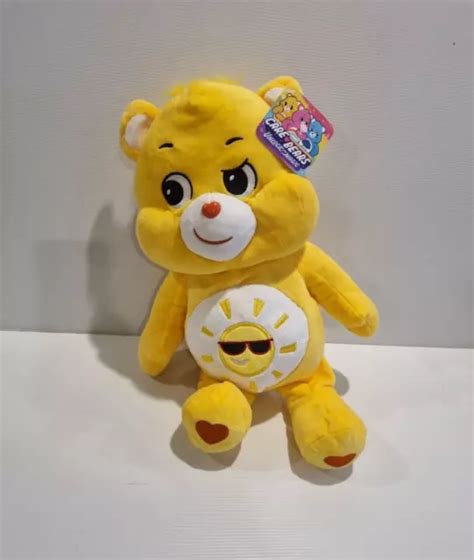 Care Bears Unlock The Magic Yellow Funshine Bear Cm Soft Plush Toy