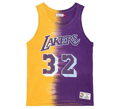 Koszulka Mitchell Ness Los Angeles Lakers Tie Dye Cotton N M Tank