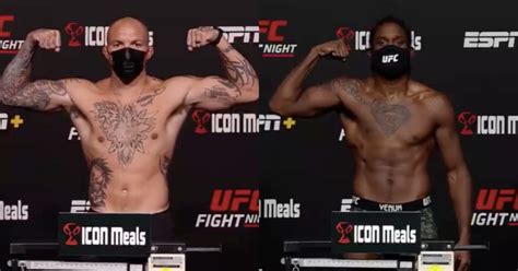 Ufc Vegas 37 Weigh Ins Anthony Smith Ryan Spann On Point For Main