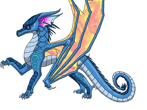 My Wof Oc Mist She S A Rainwing And Seawing Hybrid R Wingsoffire