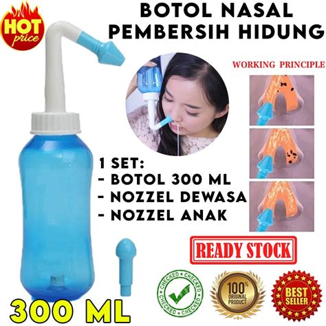 BOTOL NASAL WATERPULSE BOTOL NASAL ALAT PENCUCI HIDUNG NASAL NOSE WASH