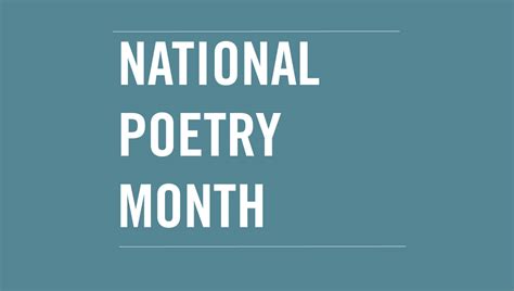 National Poetry Month People Are A Living Structure Like A Coral Reef