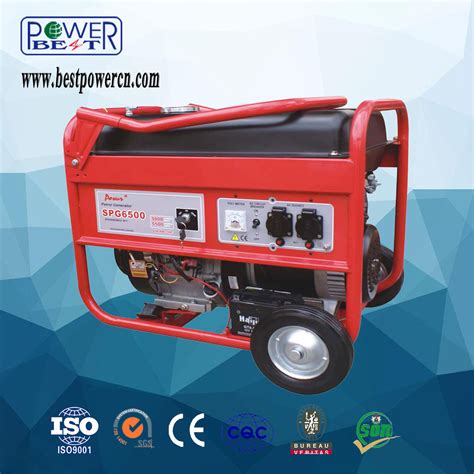 Spg Kw Electric Ac Single Phase Portable Gasoline Generator