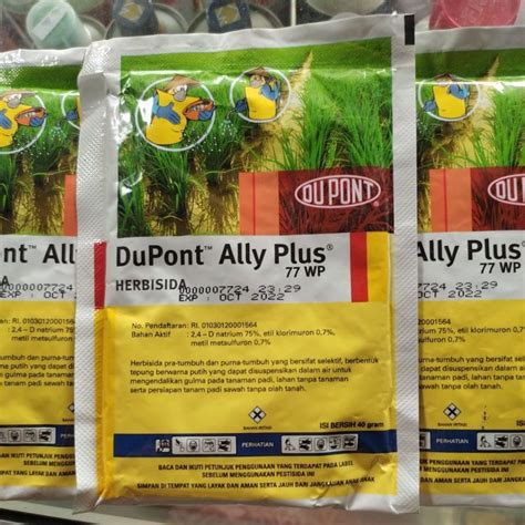 Jual Herbisida Dupont Ally Plus Kemasan Kuning Shopee Indonesia