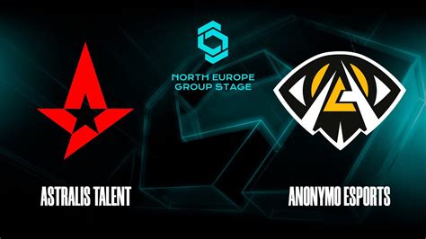 Astralis Talent Vs Anonymo Esports Map Best Of Cct North Europe