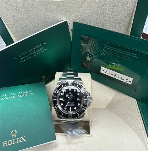 Rolex Deepsea Full Set Luxury Watches On Carousell