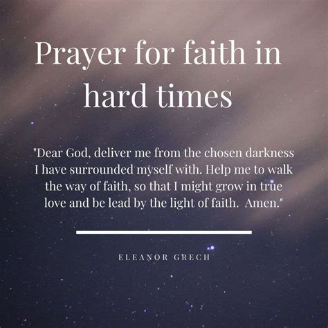 Catholic Prayer For Faith