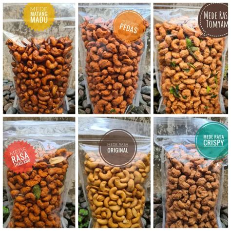 Kacang Mete Kacang Mede Rasa Madu Pedas Thailand Tomyam Crispy Krispi