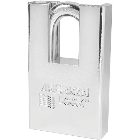 American Lock A Mm Shrouded Solid Steel Keyed Different