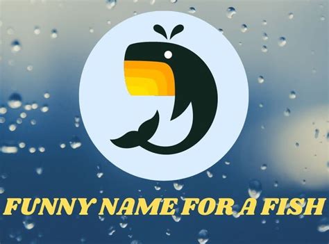 funny names   fish  generator included
