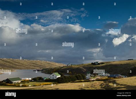 Port Howard Settlement West Falkland Falkland Islands Stock Photo Alamy