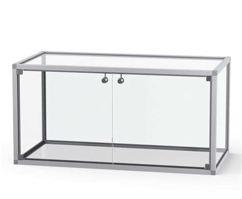 Abschlie Bare Glasvitrine Cm Perfekte Pr Sentation