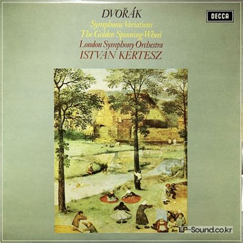 DVORAK SYMPHONIC VARIATIONS ETC ISTVAN KERTESZ SXL 6510 관현악곡 LP