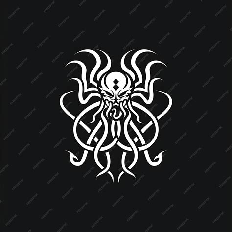 Premium Photo Legendary Hydra Tribe Symbol Logo With Hydra Heads And