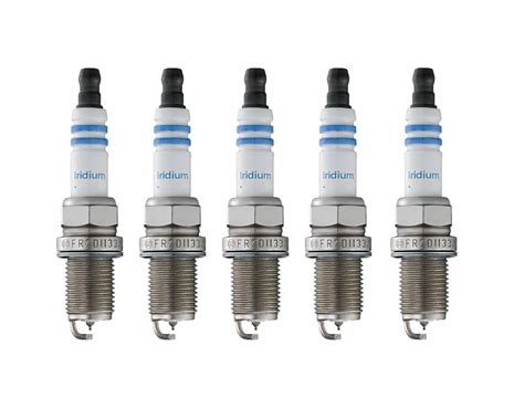 Volvo Spark Plug Set Pieces Double Iridium Gap Bosch