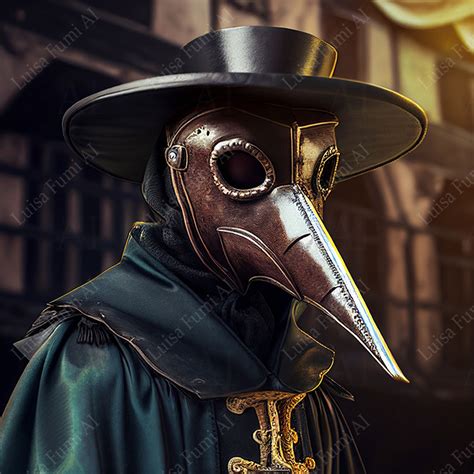 Plague Doctor Mask At Venice Carnival Luisa Fumi Digital Art