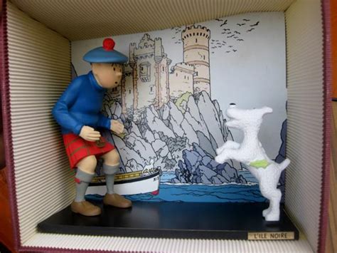 Tintin Statue Leblon Delienne L Le Noire Ex La Bande Des Cin S