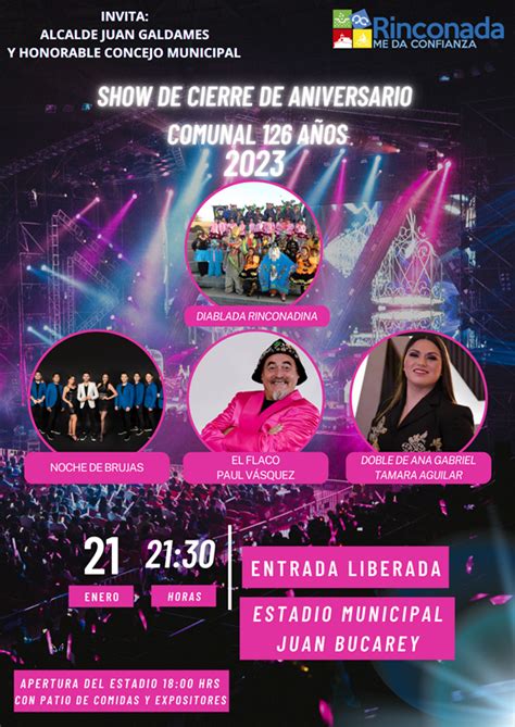 Andes On Line Rinconada Finalizar Con Megaevento Las Actividades De