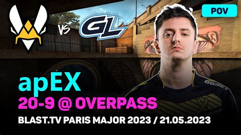 Csgo Pov Vitality Apex Vs Gamerlegion Overpass Blast Tv