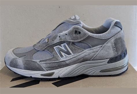 New Balance 991 Made In UK Washed Grey M991PRT SBD