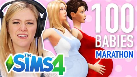 Single Girl Tries The Baby Challenge Season Marathon Sims