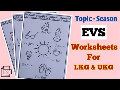 Evs Activity For Ukg Ukg Sample Question Paper Set A With Free Pdf