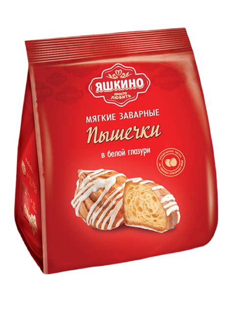 Заварные Пышечки в белой глазури 180г купить и получить в любом ...