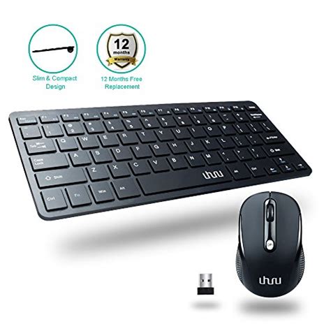 Buy Keyboard Mouse Uhuru G Ultra Thin Wireless Keyboard With Silent