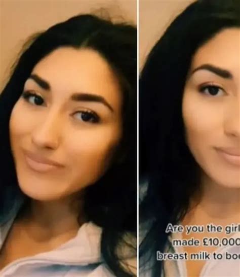 Mujer vende su leche materna en Tik Tok y gana 10 mil dólares Me lo