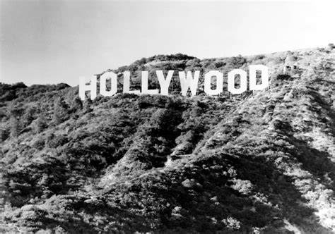 The Hollywood Sign Circa 1970 Hollywood The Real Locations From