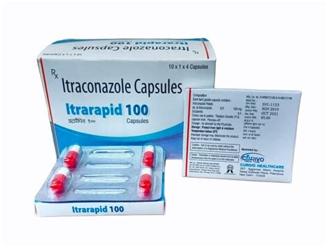 Itraconazole 100 Mg Capsules 10X1X4 At Rs 850 Box In Kala Amb ID