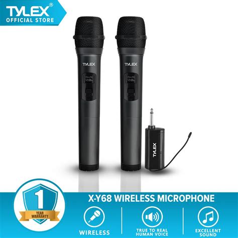 Tylex X Y Microphone Professional Vhf Handheld Pcs Wireless