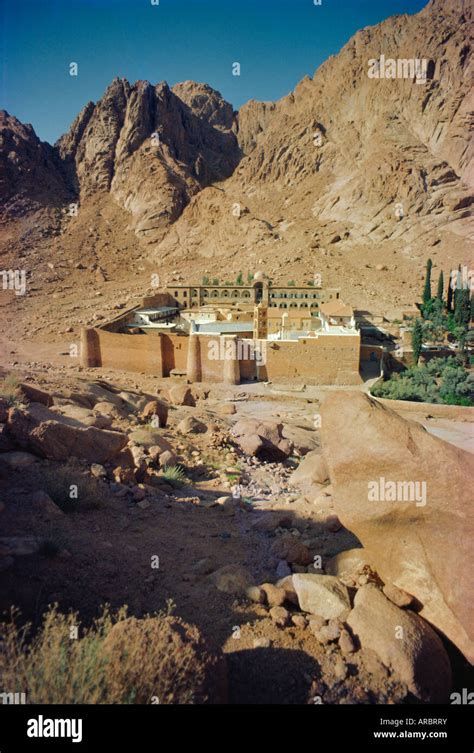 View Saint Catherines Monastery Sinai Hi Res Stock Photography And